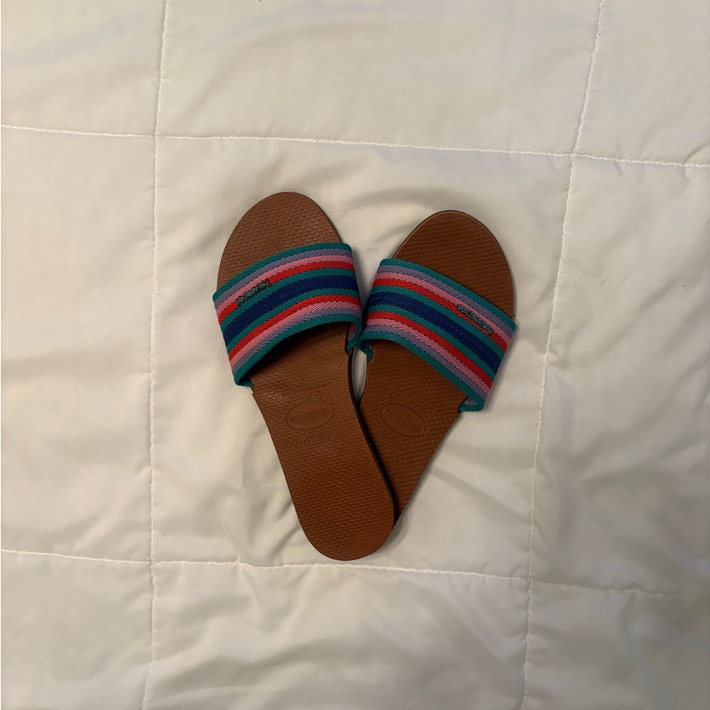 Havaianas Multicolor Striped Sandals - Picture 6 of 8